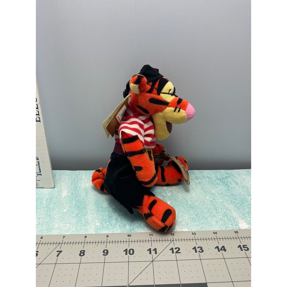 Disney Tigger Pirate Bean Bag Plush With Tags Winnie the Pooh - Picture 2 of 5